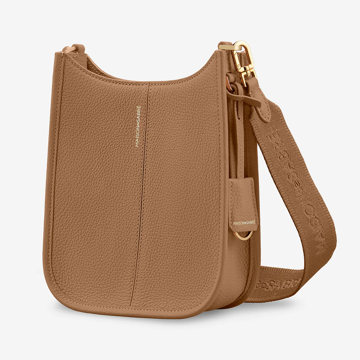 The Mini Saddle Bag - Sandstone Brown - Image 9