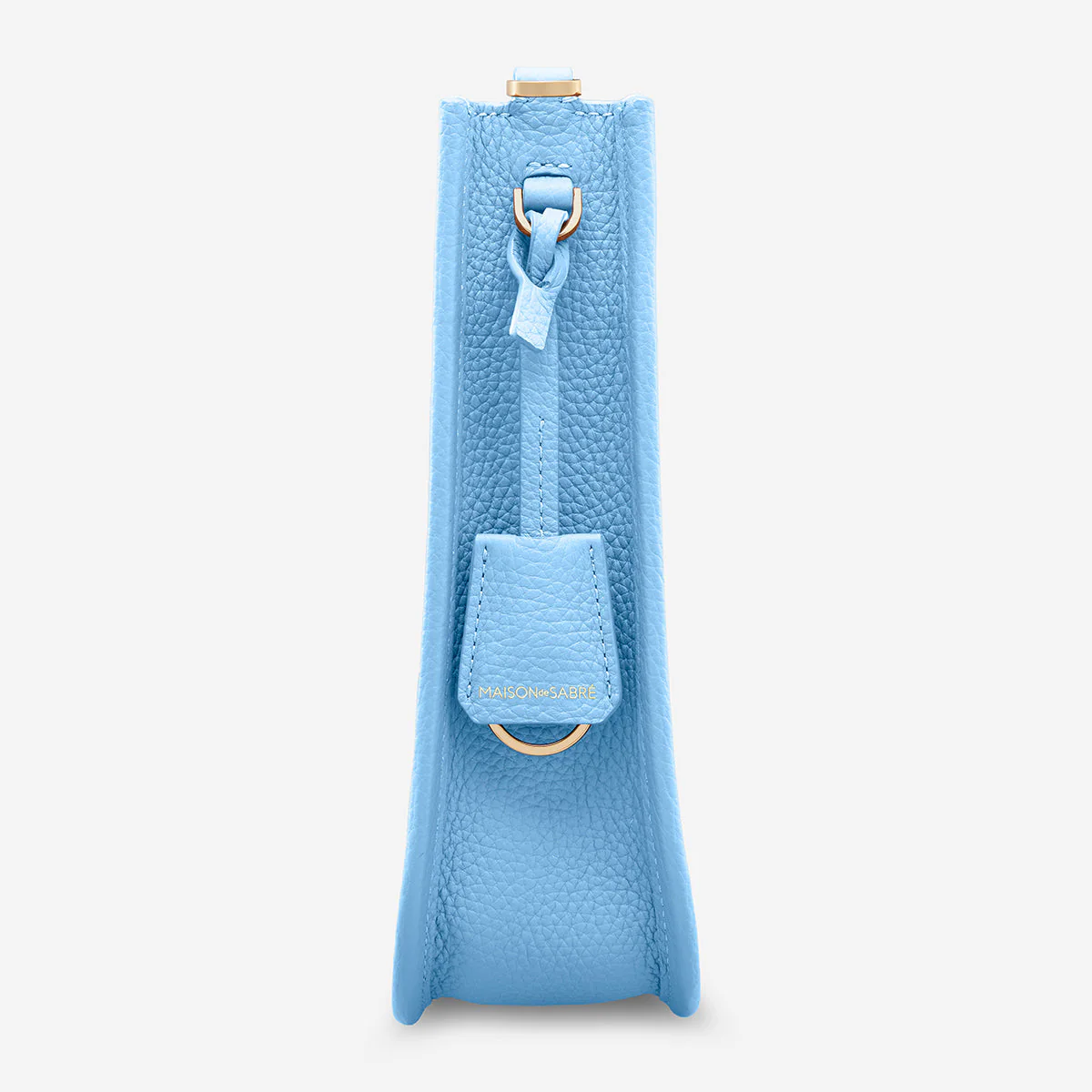 The Mini Saddle Bag - Sky Blue - Image 4