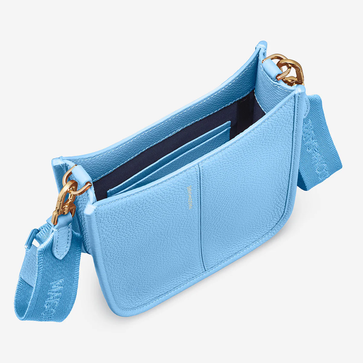 The Mini Saddle Bag - Sky Blue - Image 8