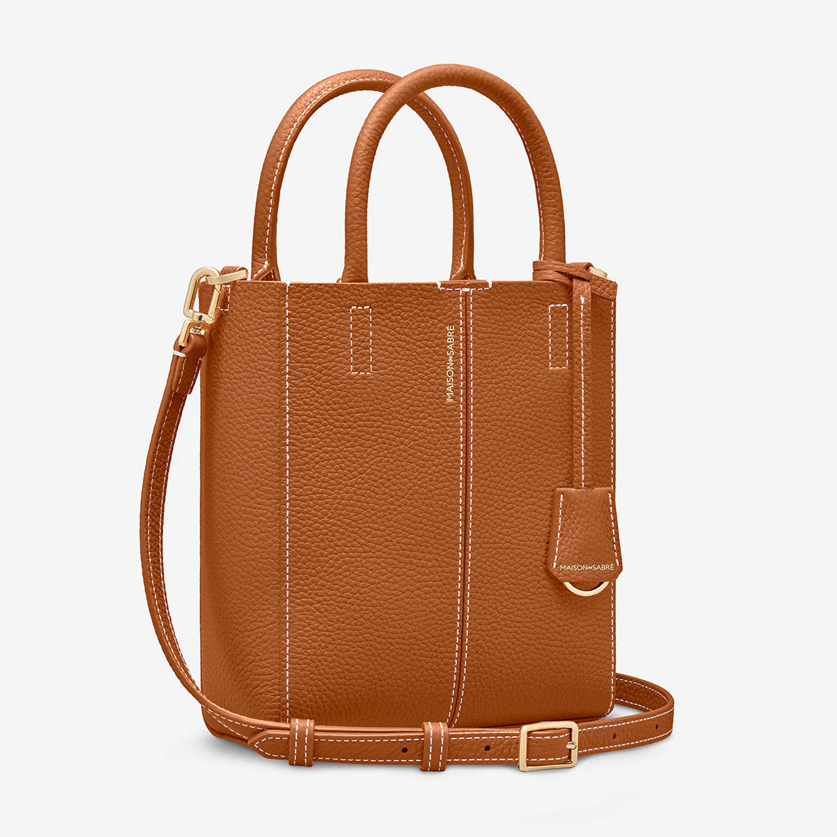 The Mini Soft Tote - Pecan Nude - Image 5