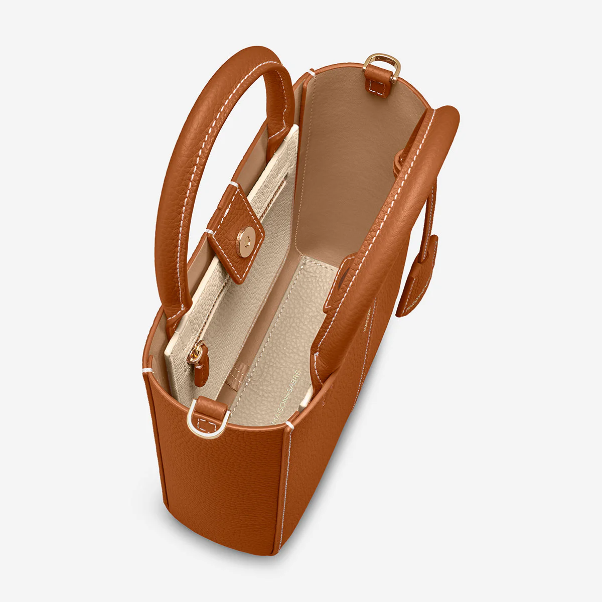 The Mini Soft Tote - Pecan Nude - Image 6