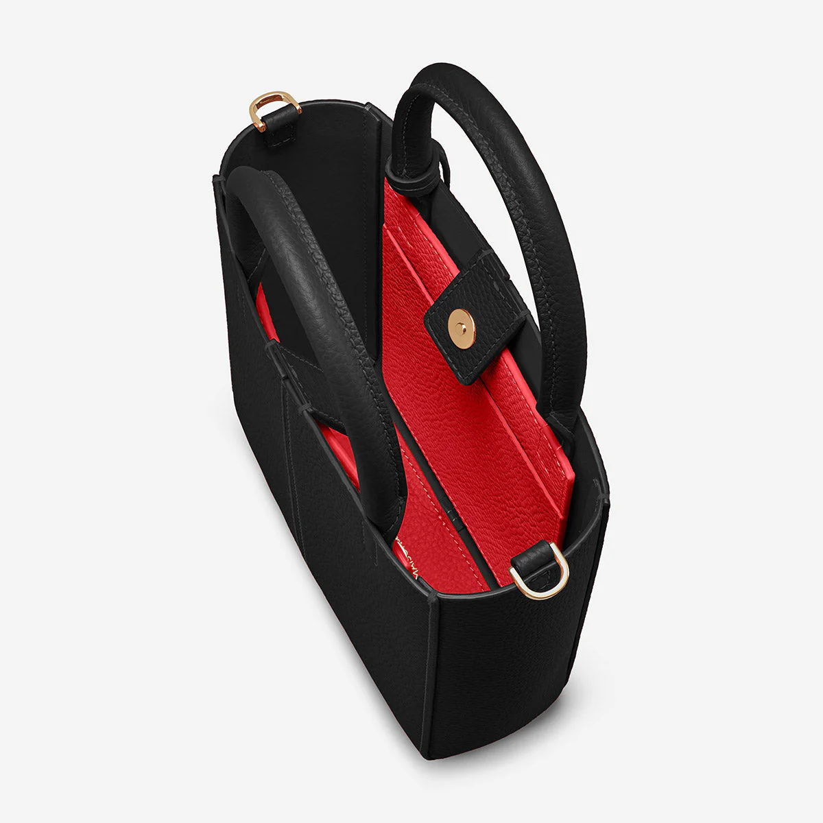 The Mini Soft Tote - Rouge Noir - Image 4
