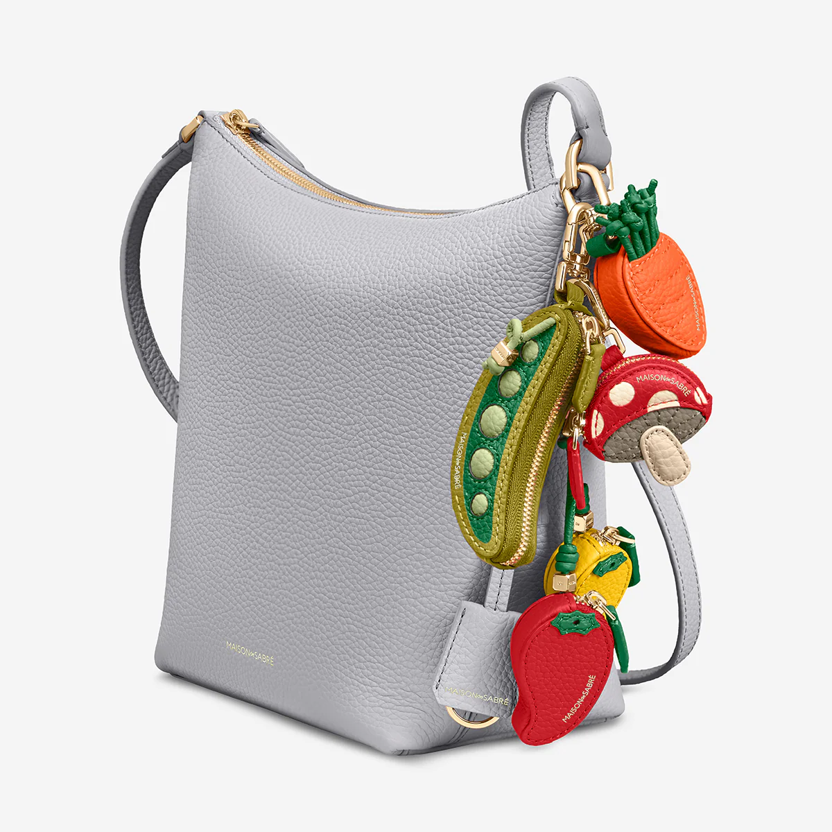 The SABRÉMOJI™ Vegetable Charm - Snap Peas - Image 5