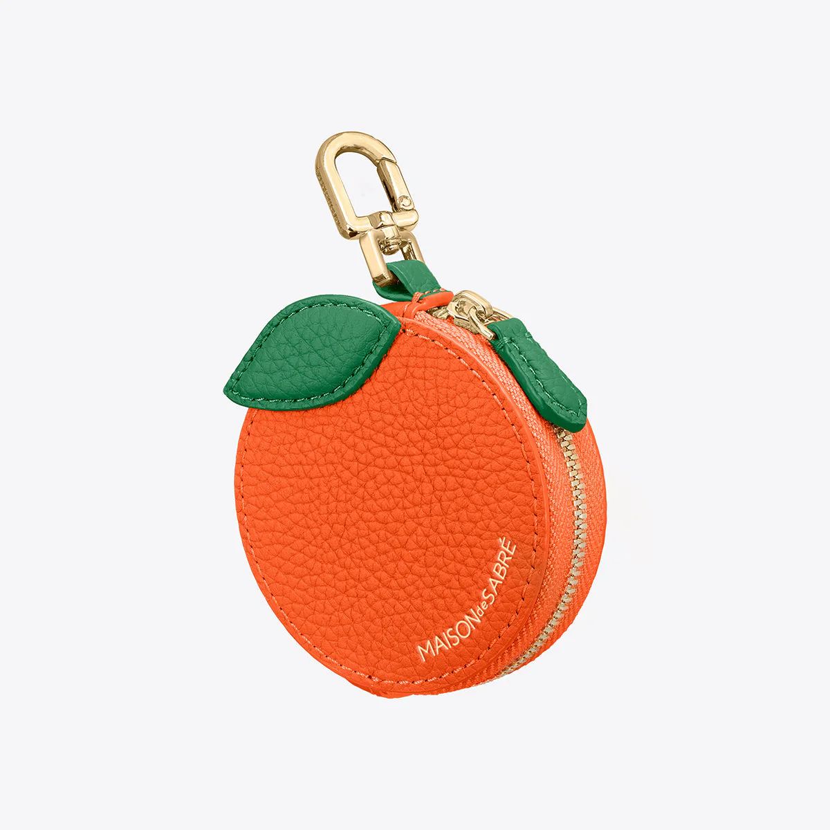 The SABRÉMOJI™ Fruit Coin Purse - Orange - Image 3