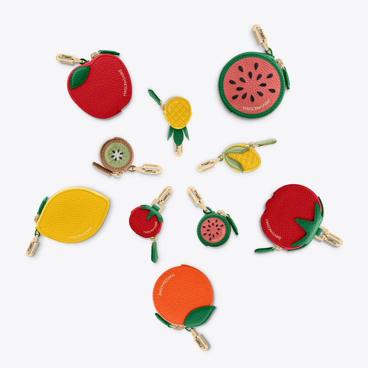 The SABRÉMOJI™ Fruit Coin Purse - Tomato - Image 5