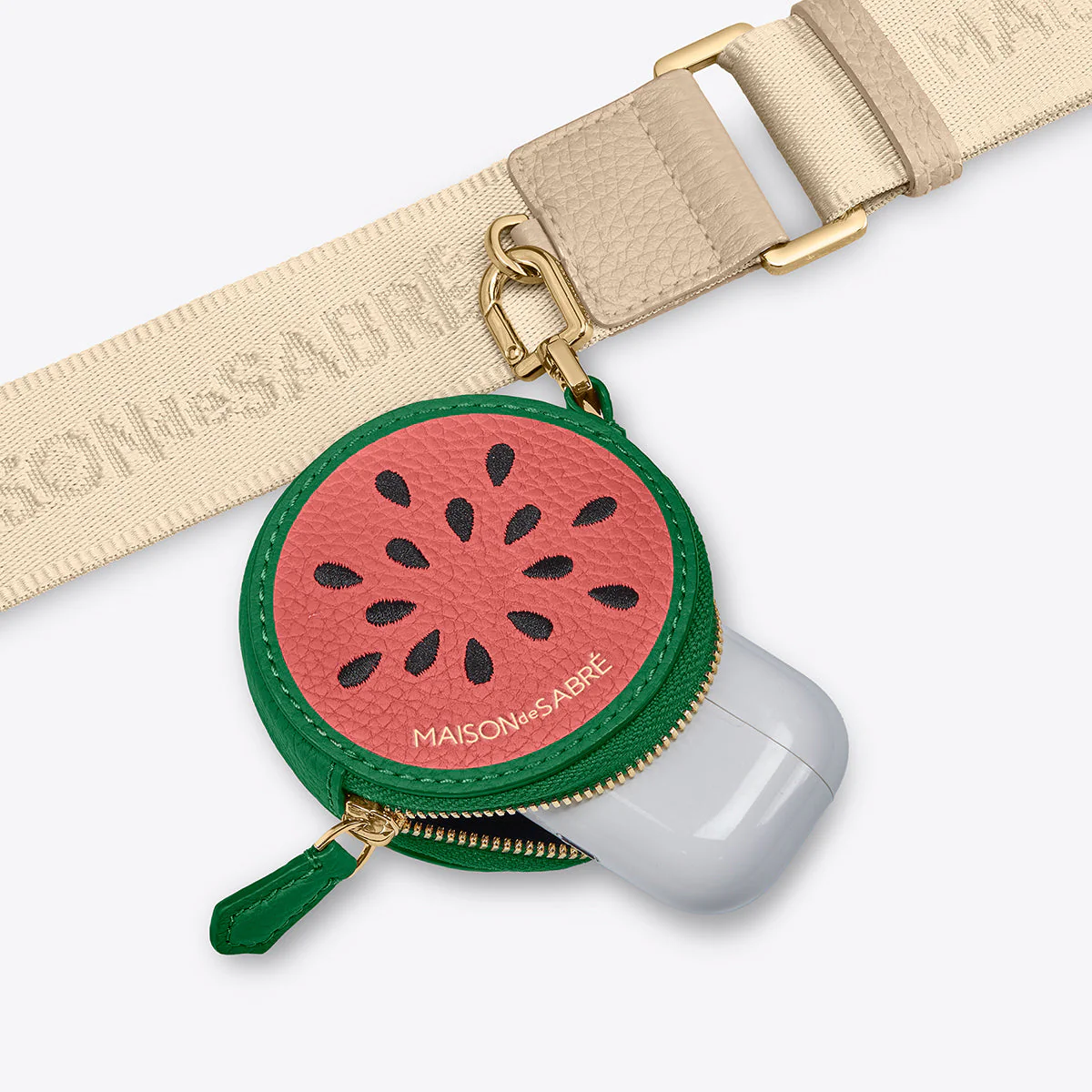 The SABRÉMOJI™ Fruit Coin Purse - Watermelon - Image 2