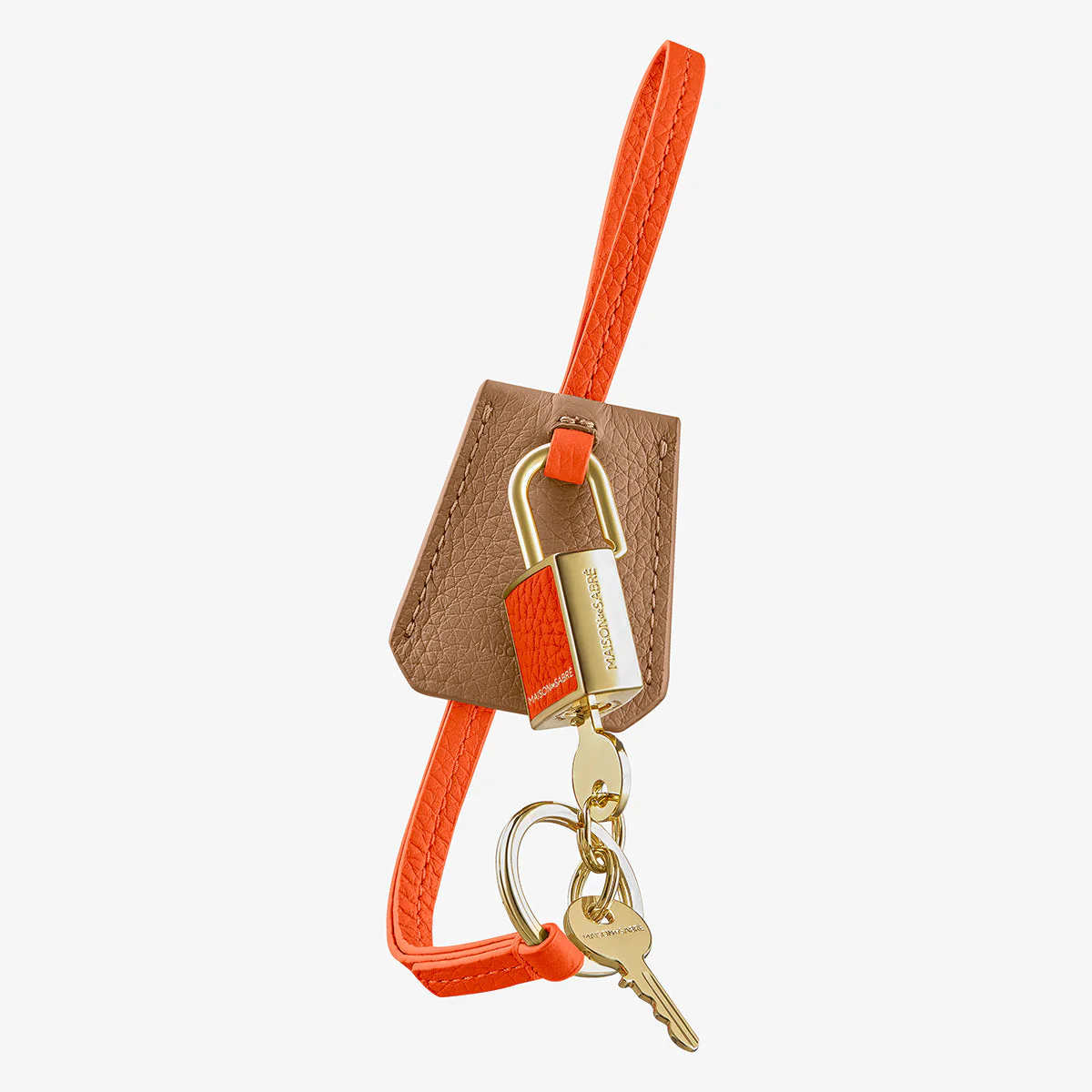 The SABRÉMOJI™ Padlock Charm - Manhattan Sandstone - Image 3