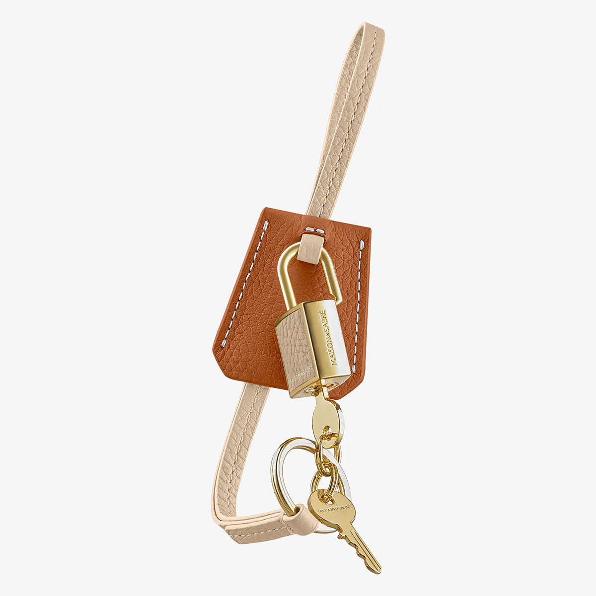 The SABRÉMOJI™ Padlock Charm - Pecan Nude - Image 3