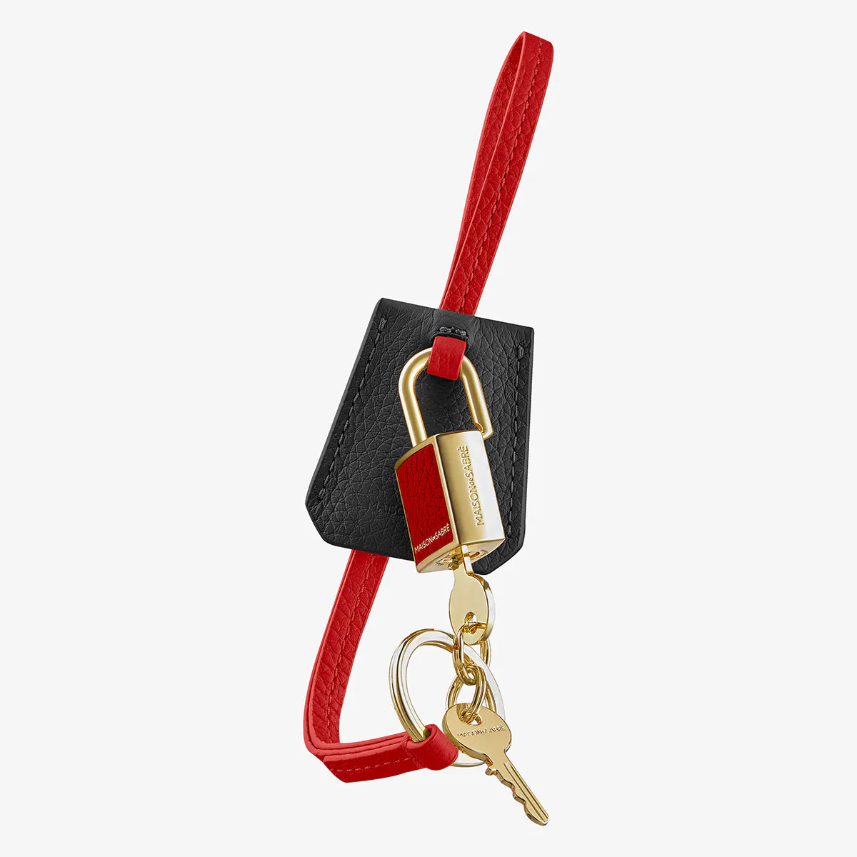 The SABRÉMOJI™ Padlock Charm - Rouge Noir - Image 3