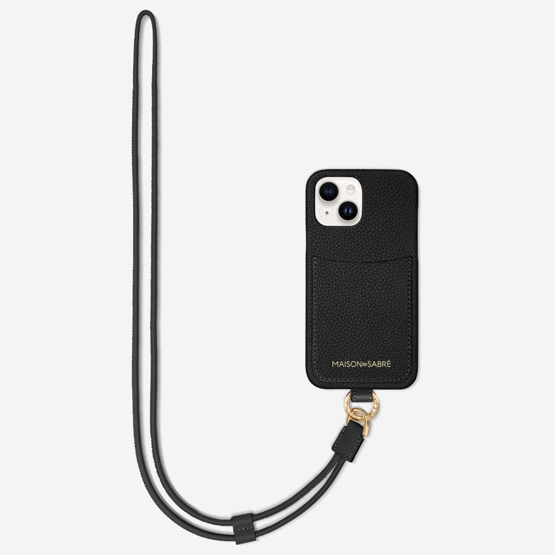 The Sling Phone Case iPhone 14 - Black Caviar - Image 4