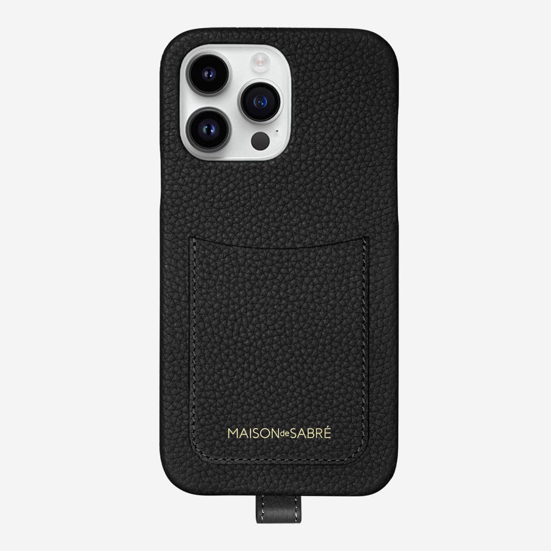The Sling Phone Case iPhone 15 Pro - Black Caviar - Image 3