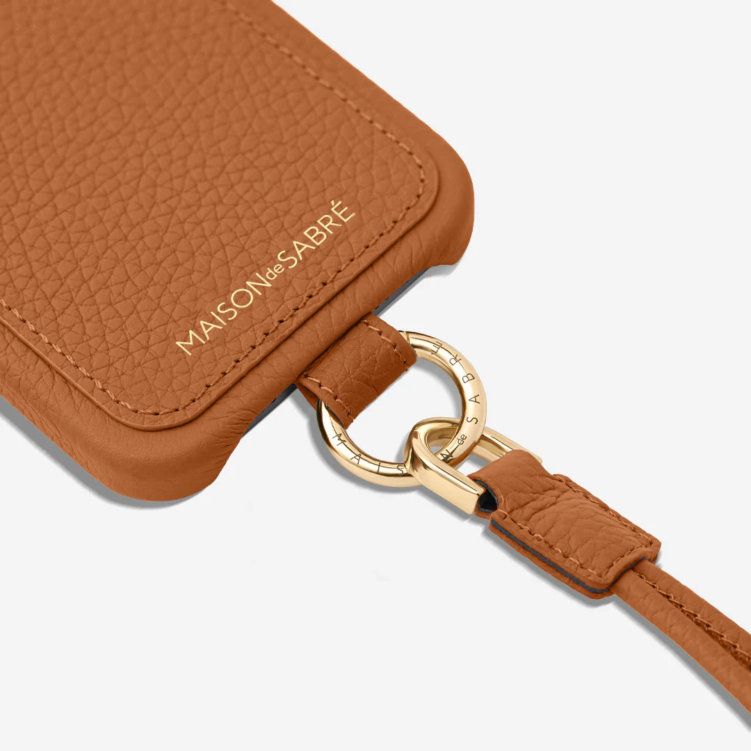 The Sling Phone Case iPhone 15 Pro - Pecan Brown - Image 4