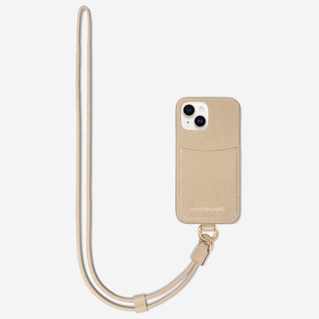 The Sling Phone Case iPhone 15 - Saharan Nude - Image 4
