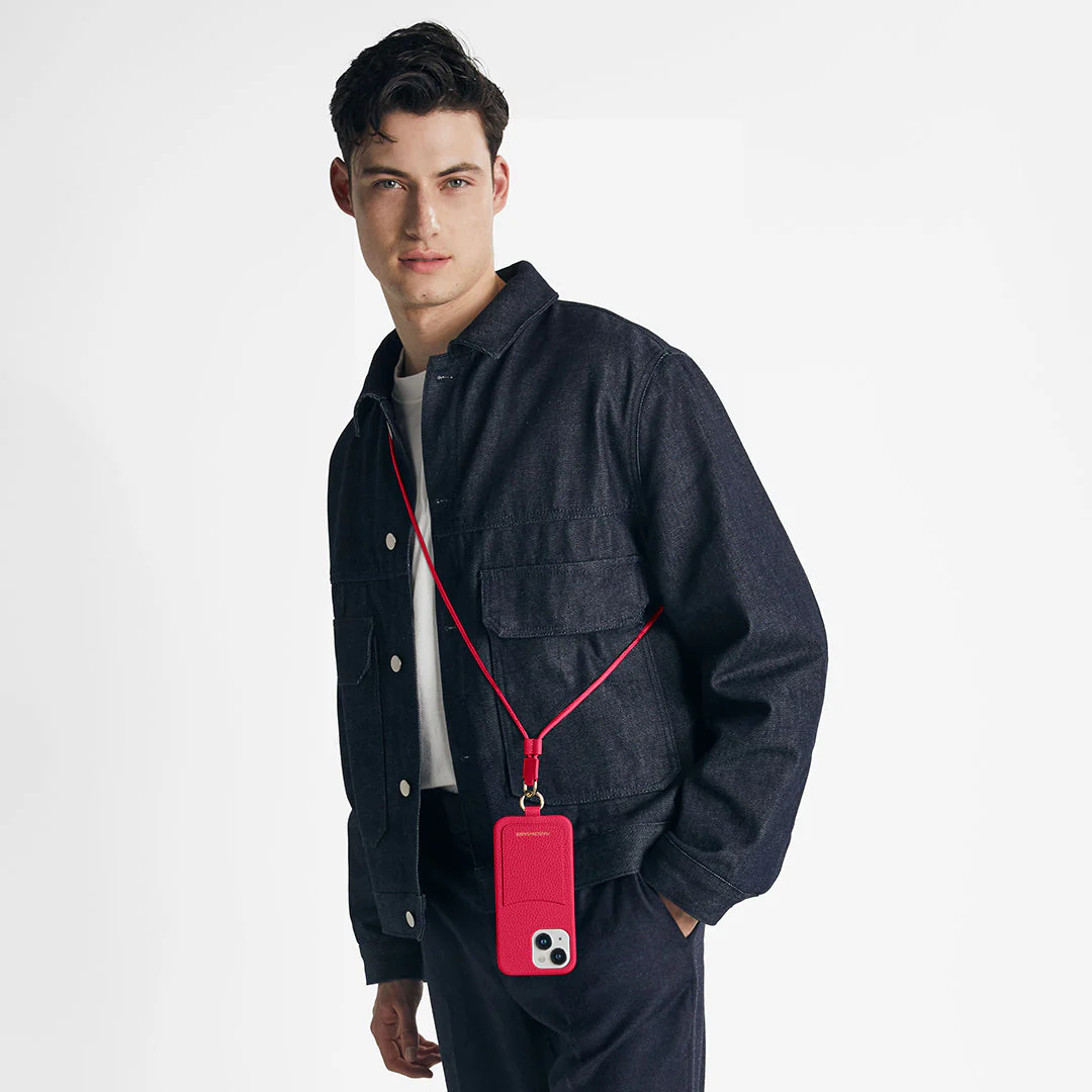 The Sling Phone Case iPhone 15 - Shibuya Fuchsia - Image 2