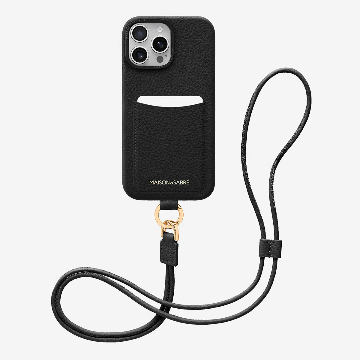 The Sling Phone Case iPhone 16 Pro Max - Black Caviar - Image 2