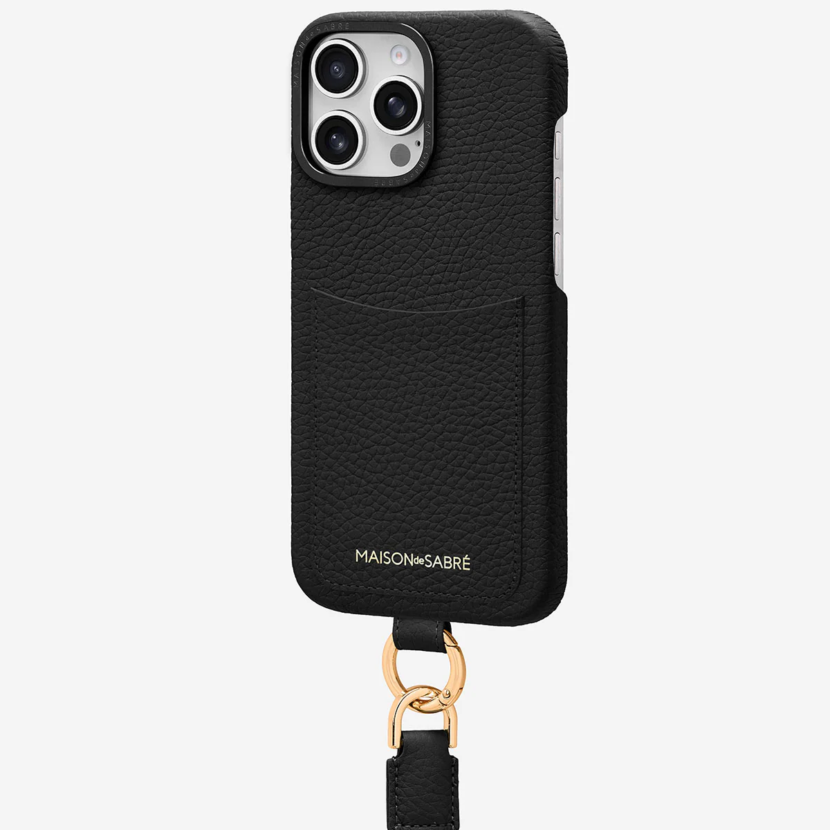 The Sling Phone Case iPhone 16 Pro Max - Black Caviar - Image 4