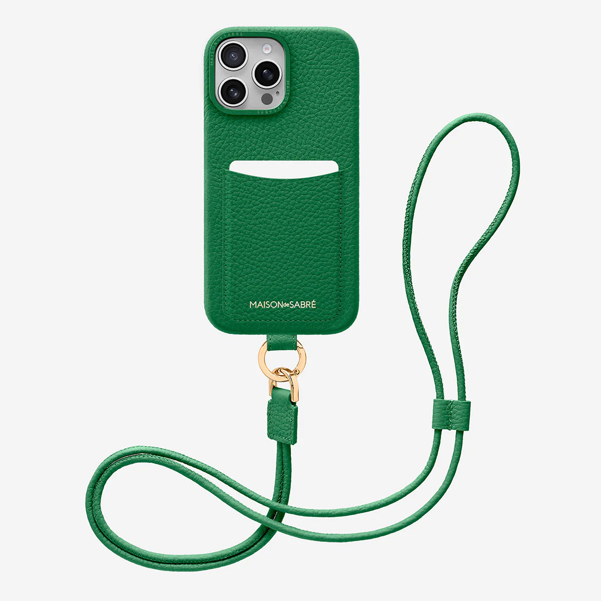 The Sling Phone Case iPhone 16 Pro Max - Emerald Green - Image 2