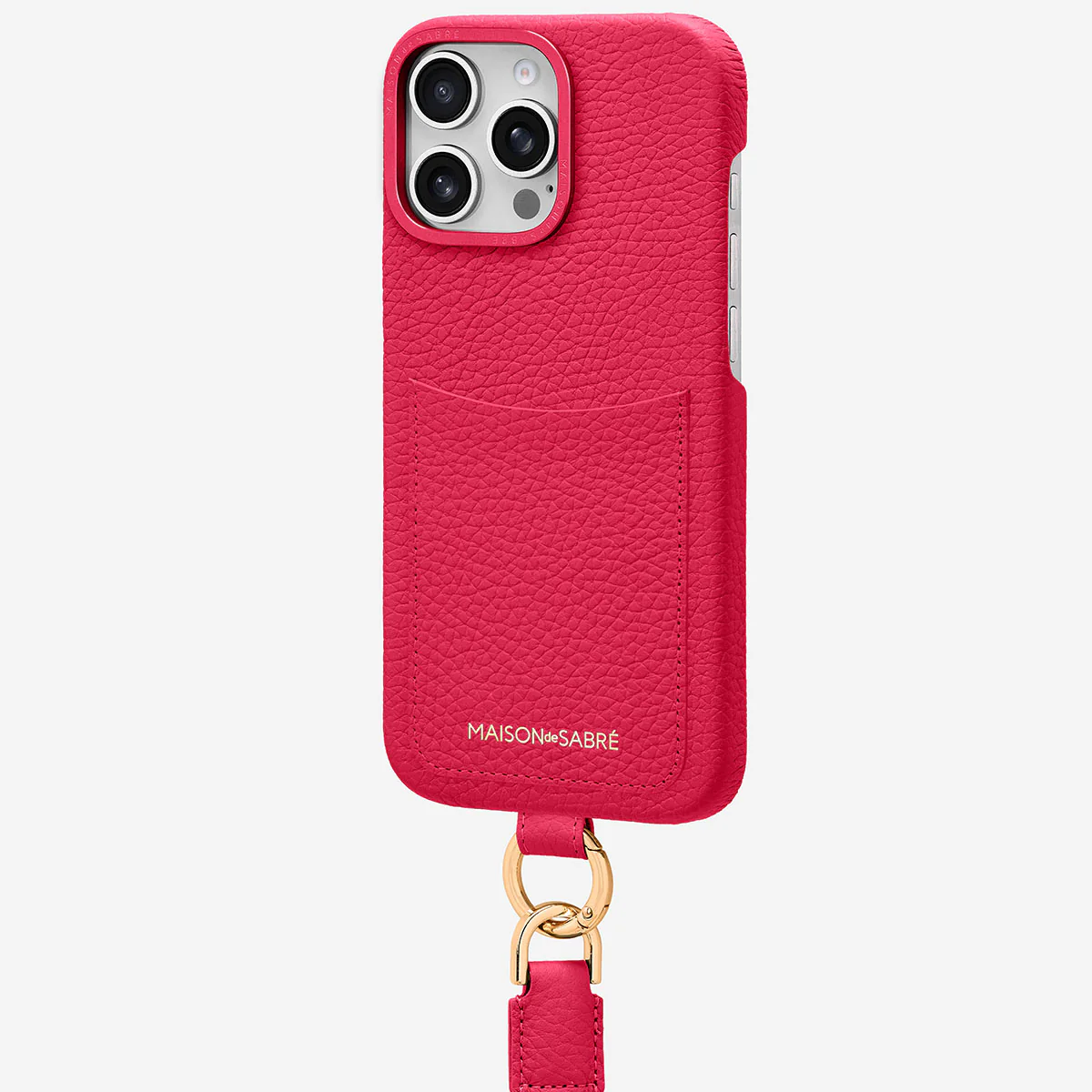 The Sling Phone Case iPhone 16 Pro Max - Shibuya Fuchsia - Image 4