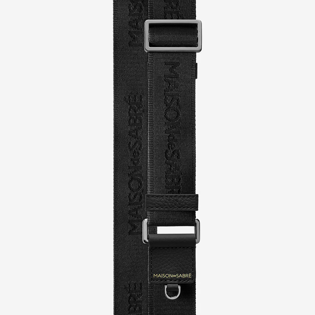 The Small Messenger Bag - Black Caviar - Image 5
