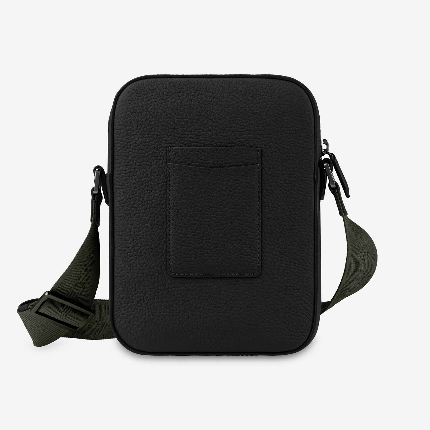 The Small Messenger Bag - Black Caviar - Image 7