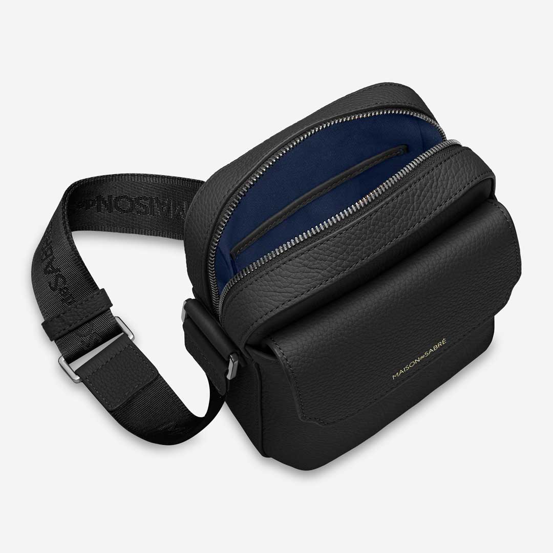 The Small Messenger Bag - Black Caviar - Image 9