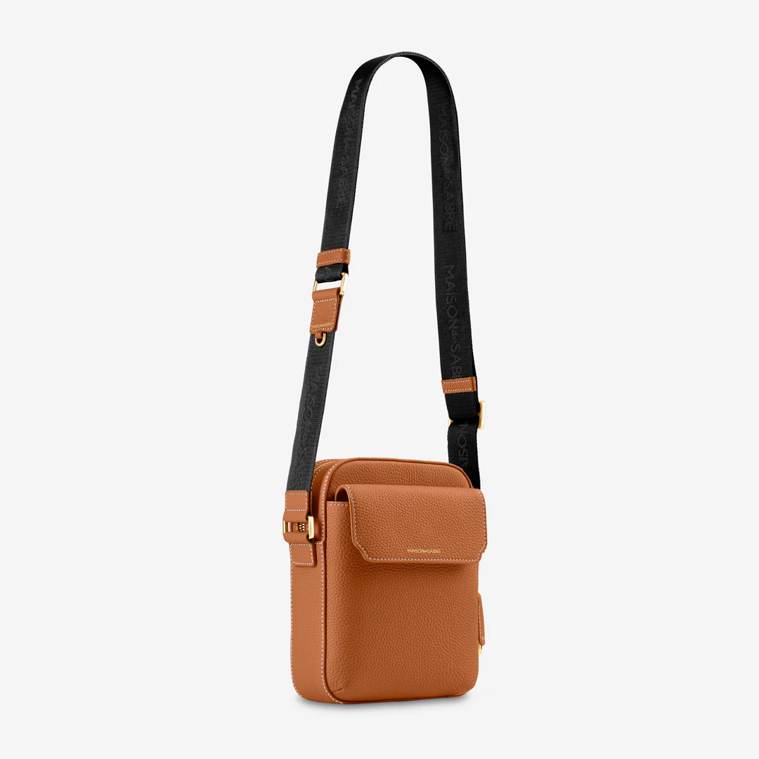 The Small Messenger Bag - Pecan Brown - Image 8