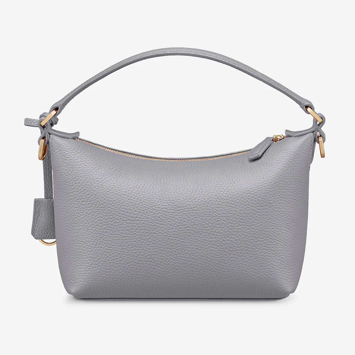 The Small Soft Hobo - Dove Grey - Image 5