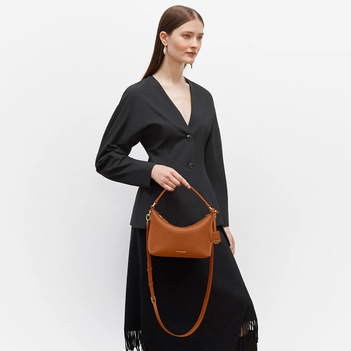 The Small Soft Hobo - Pecan Brown - Image 3