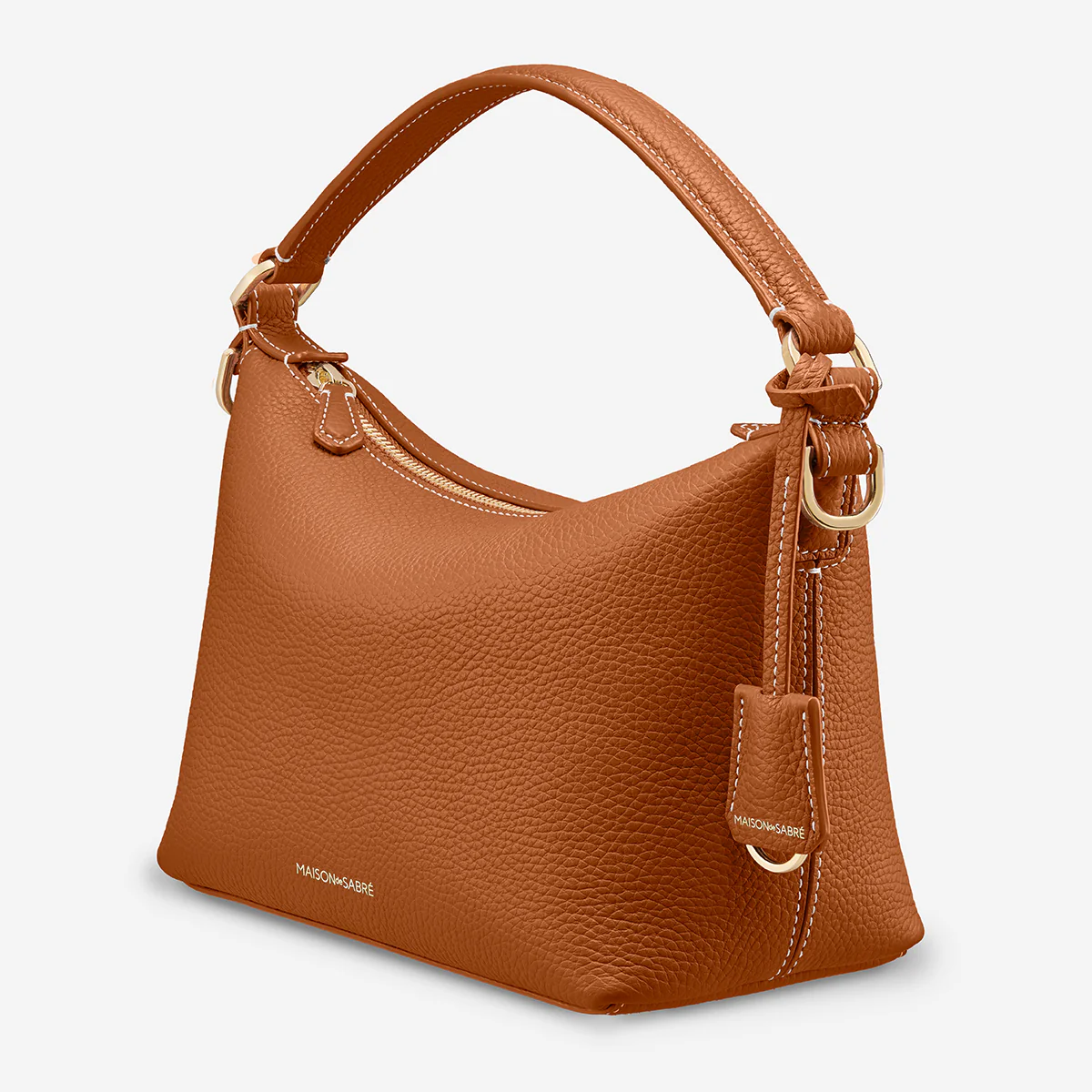 The Small Soft Hobo - Pecan Brown - Image 5