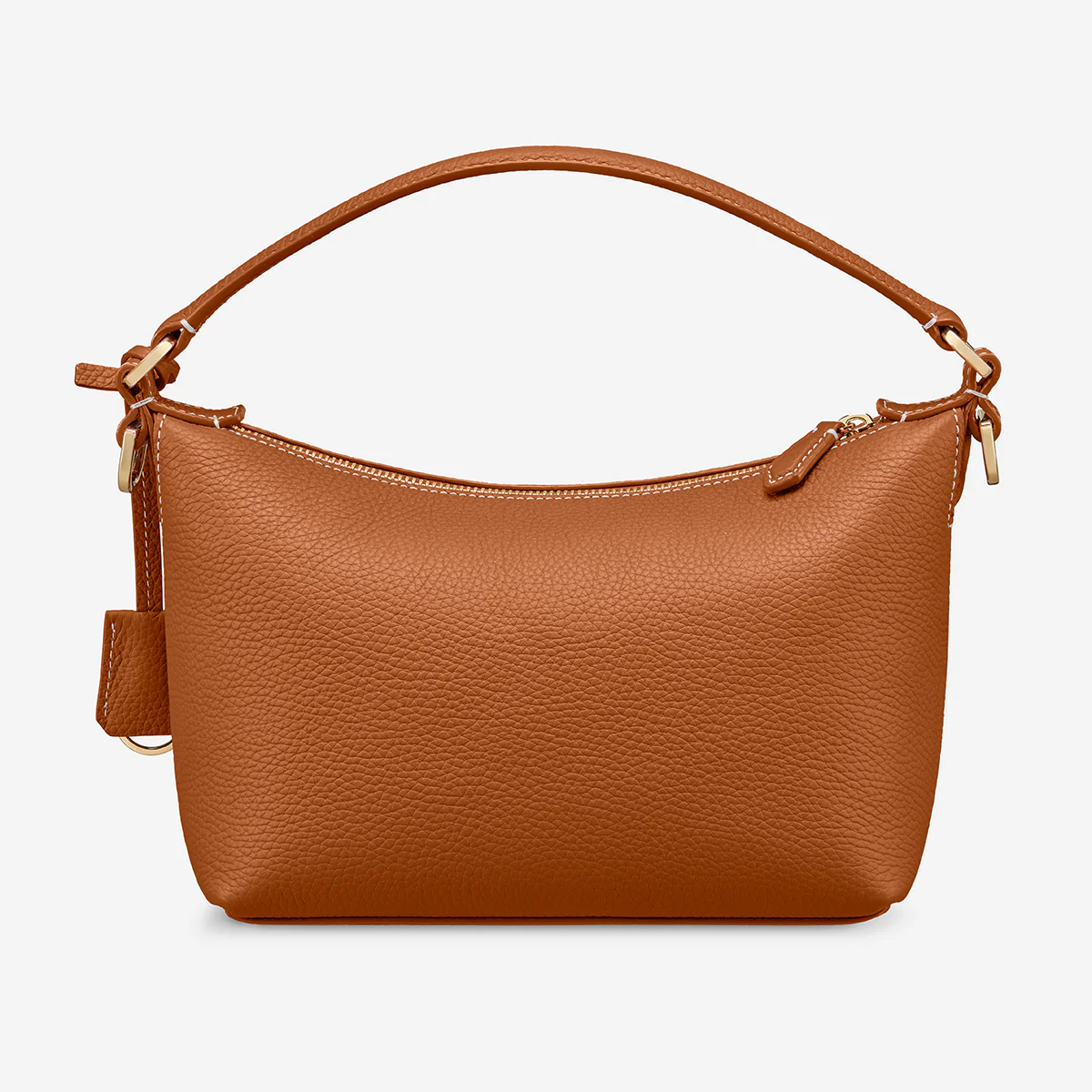 The Small Soft Hobo - Pecan Brown - Image 7