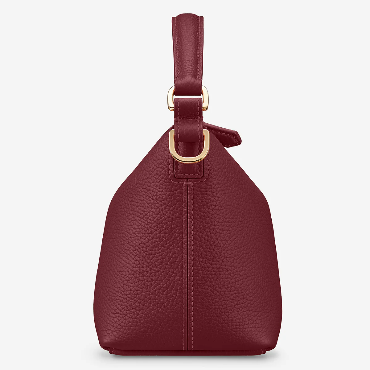 The Small Soft Hobo - Plum Red - Image 9