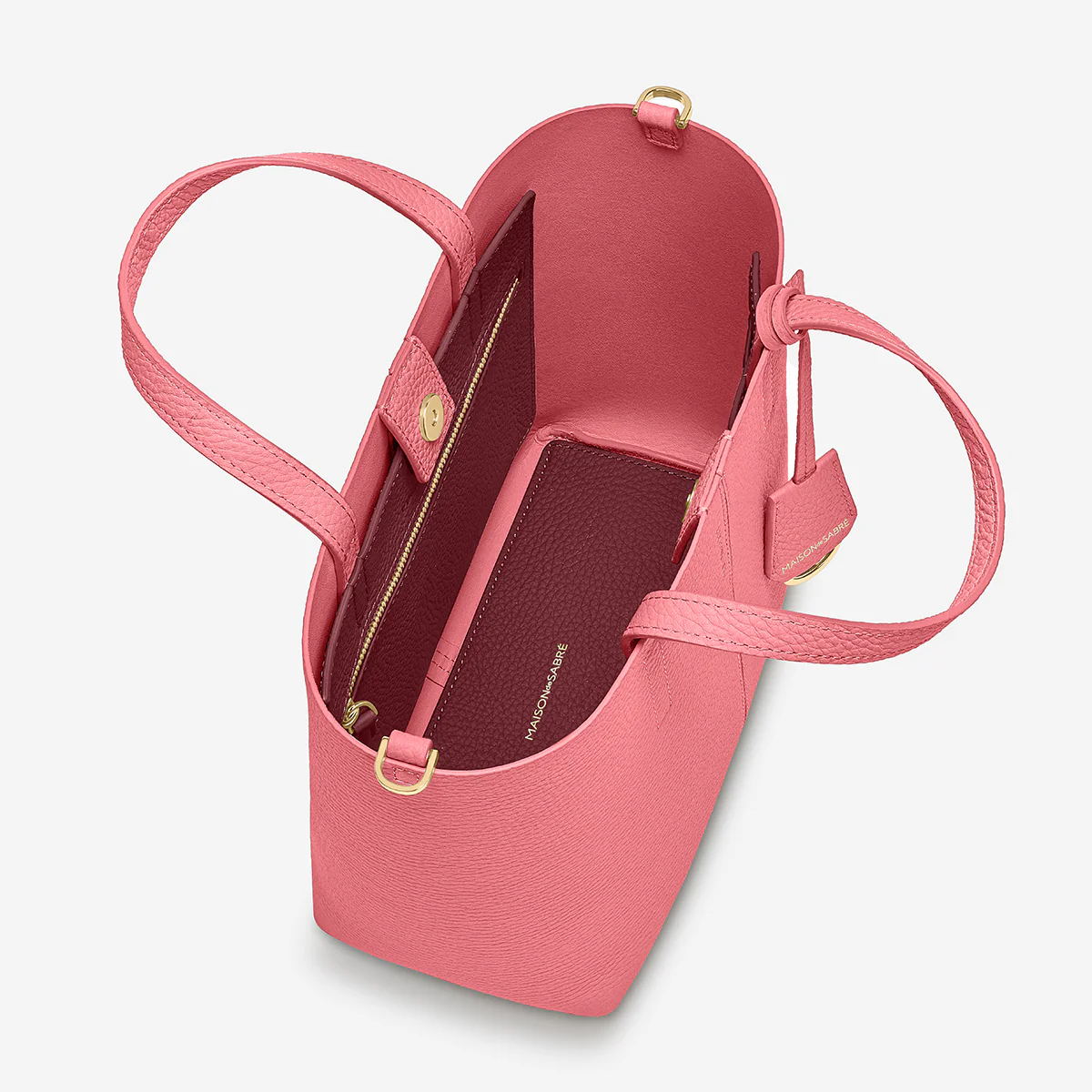 The Small Soft Tote - Candy Pink - Image 5