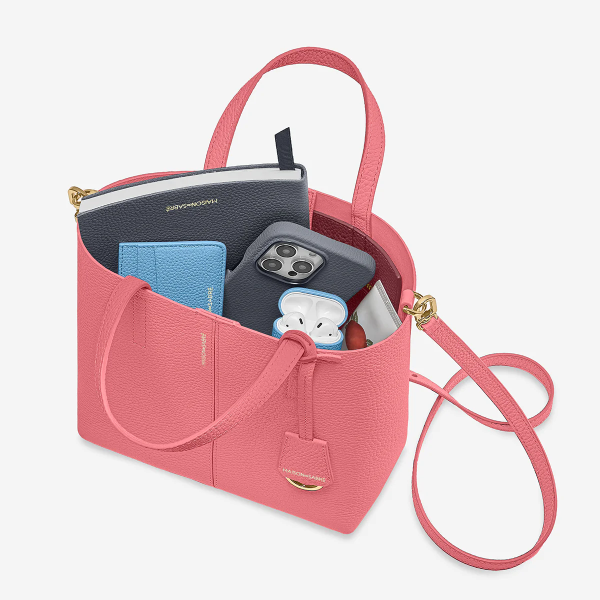 The Small Soft Tote - Candy Pink - Image 7