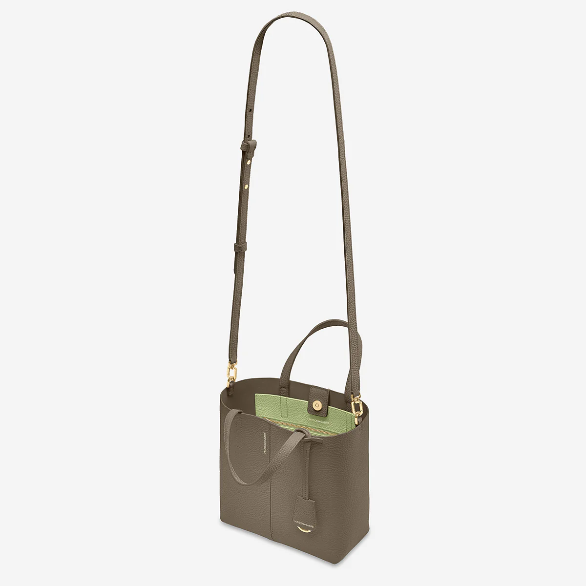 The Small Soft Tote - Cashmere Matcha - Image 6