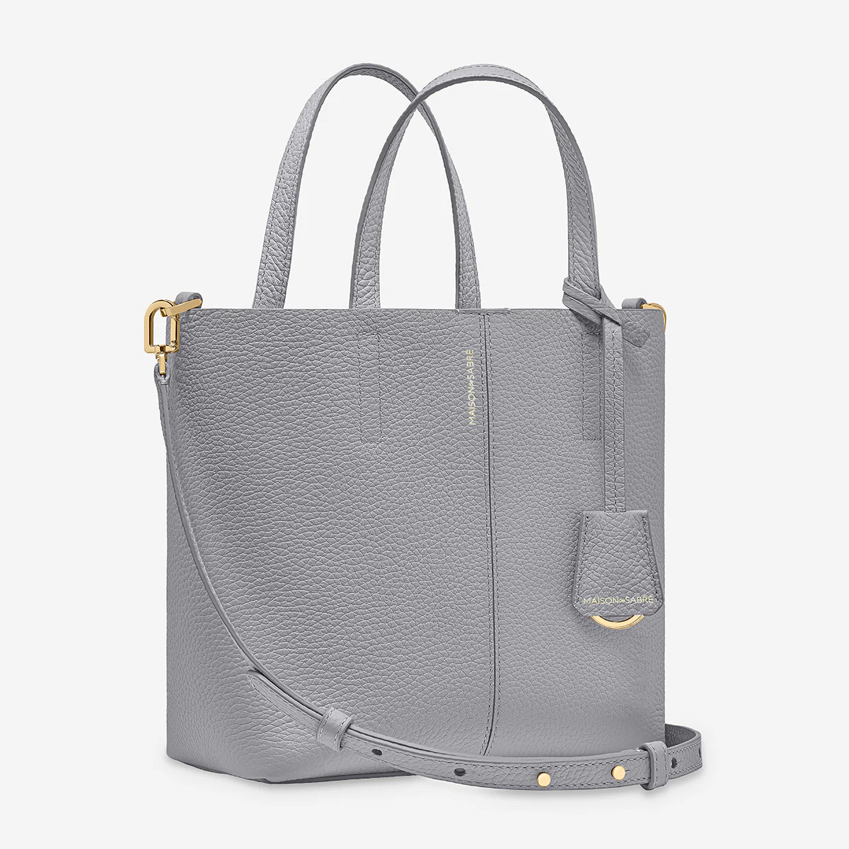 The Small Soft Tote - Dove Grey - Image 4