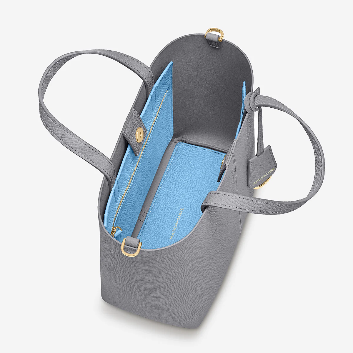 The Small Soft Tote - Dove Grey - Image 5
