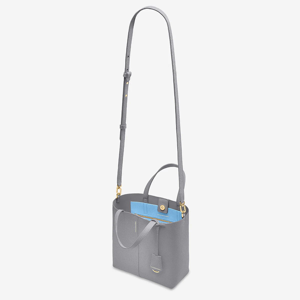 The Small Soft Tote - Dove Grey - Image 6
