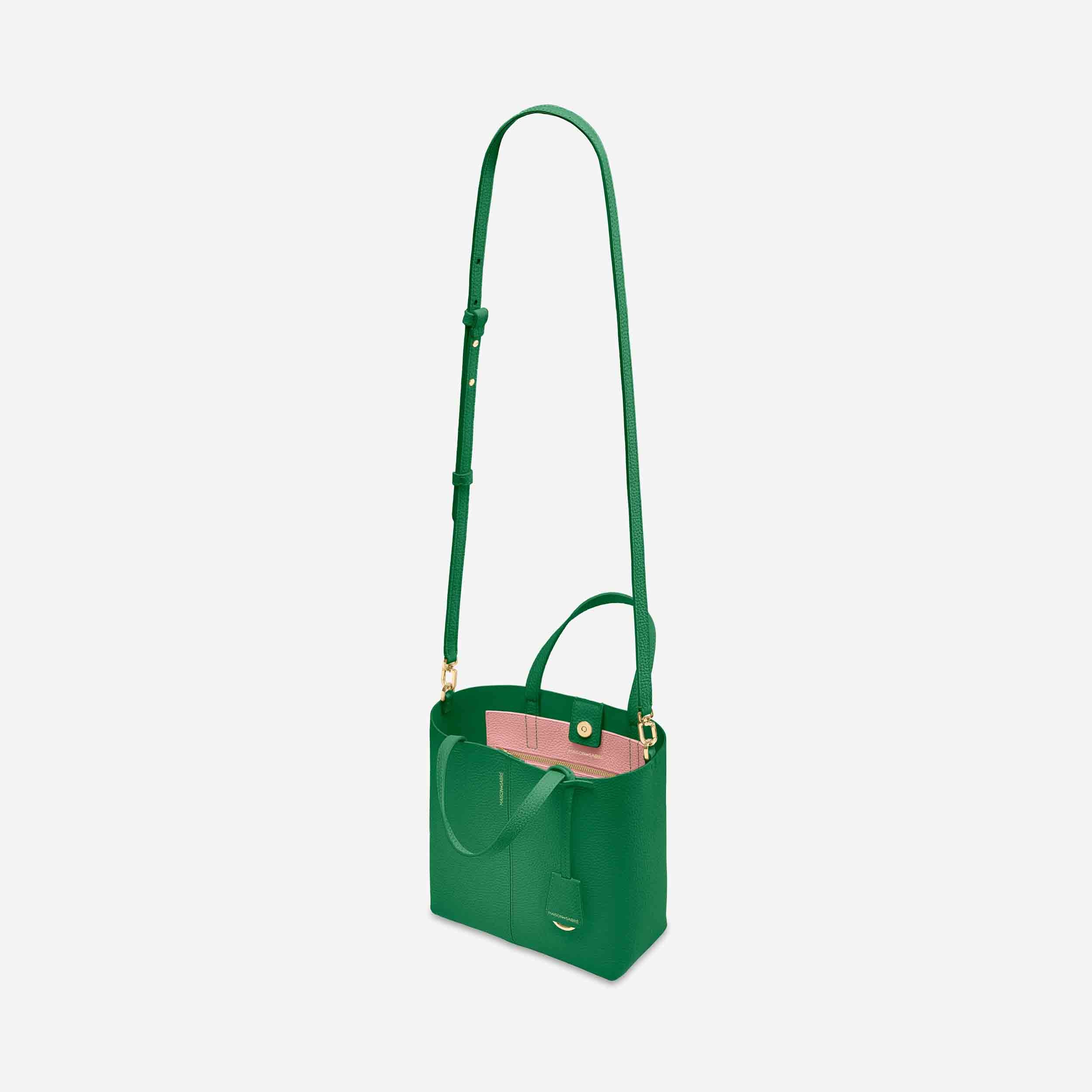 The Small Soft Tote - Emerald Lily - Image 7