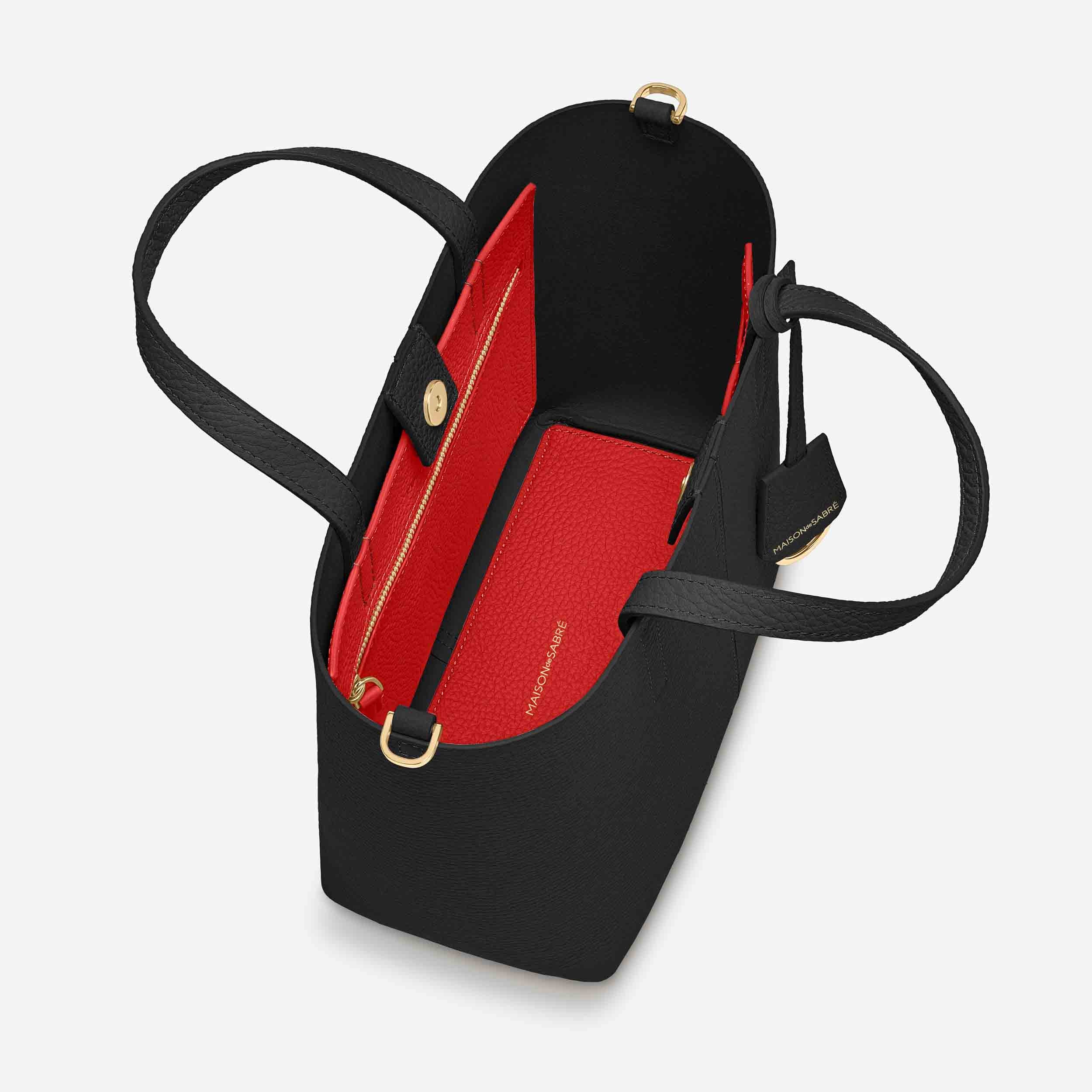 The Small Soft Tote - Rouge Noir - Image 6