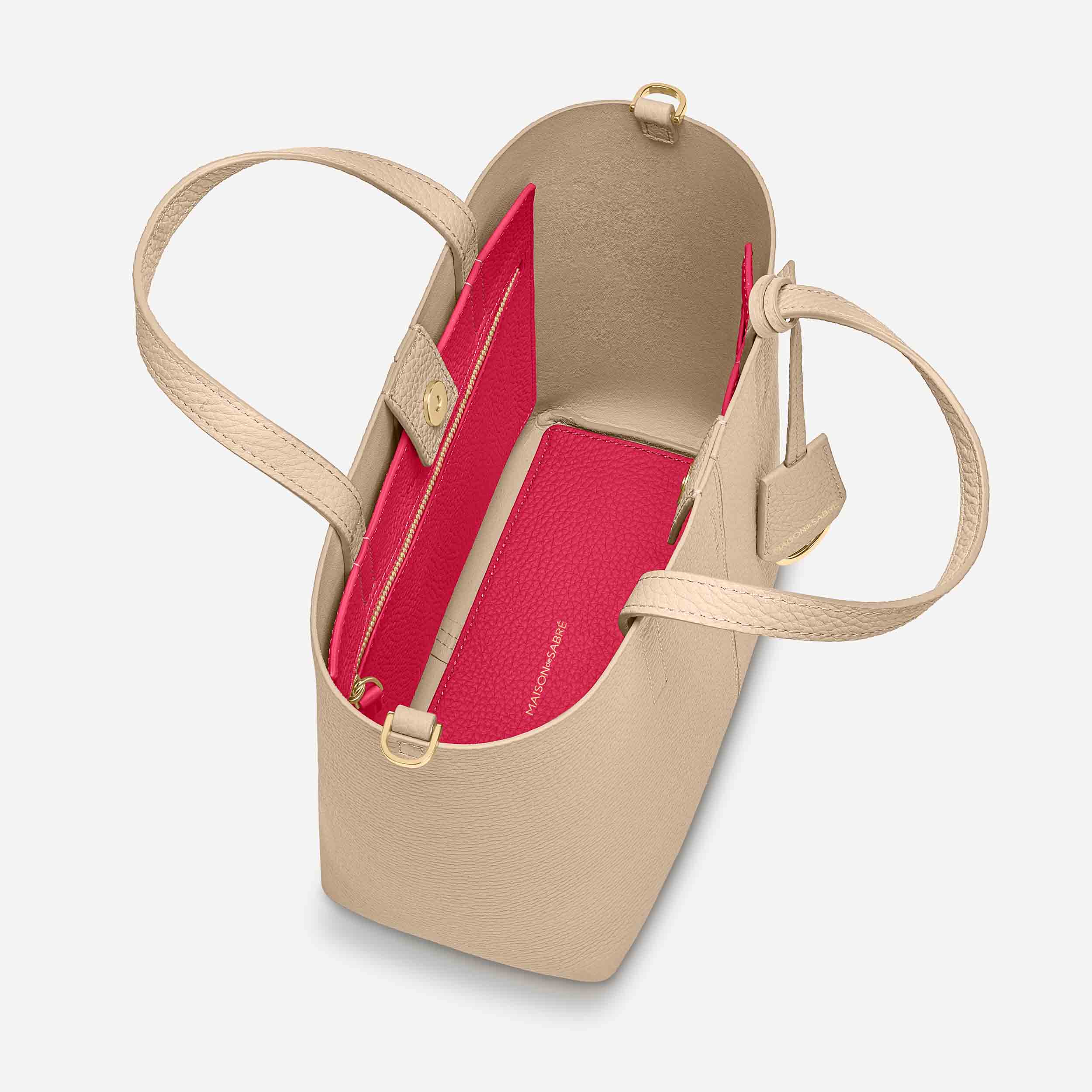 The Small Soft Tote - Saharan Fuchsia - Image 6