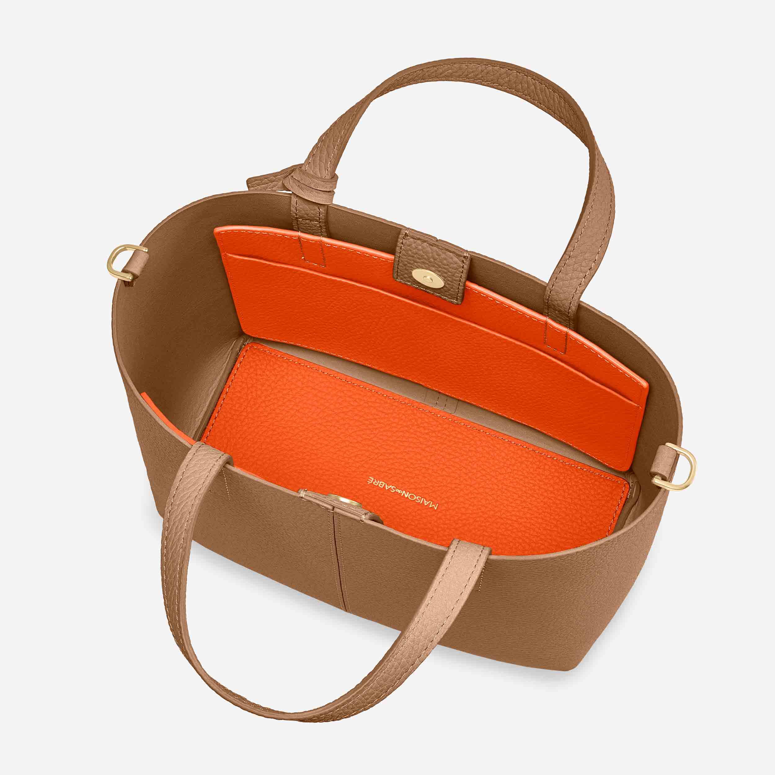 The Small Soft Tote - Sandstone Manhattan - Image 3