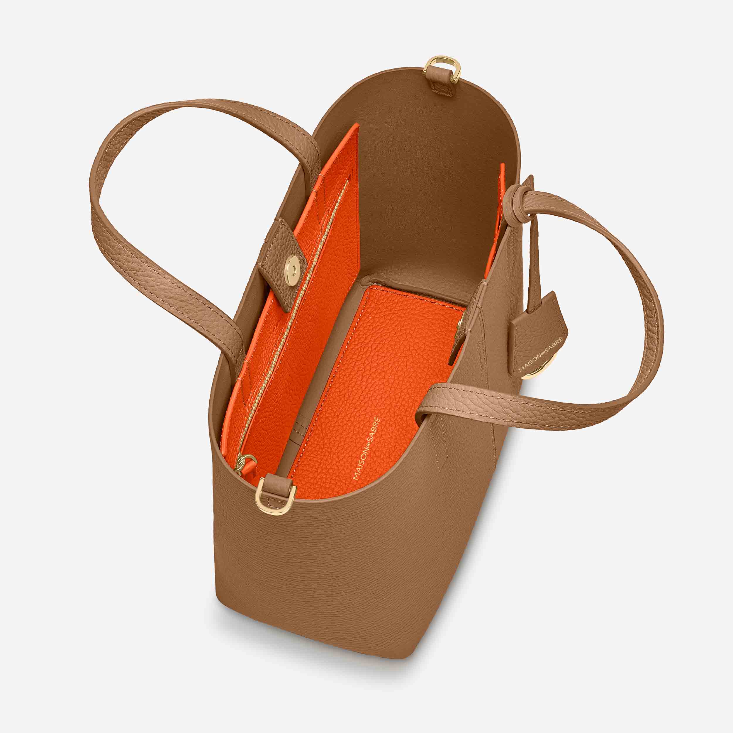 The Small Soft Tote - Sandstone Manhattan - Image 6