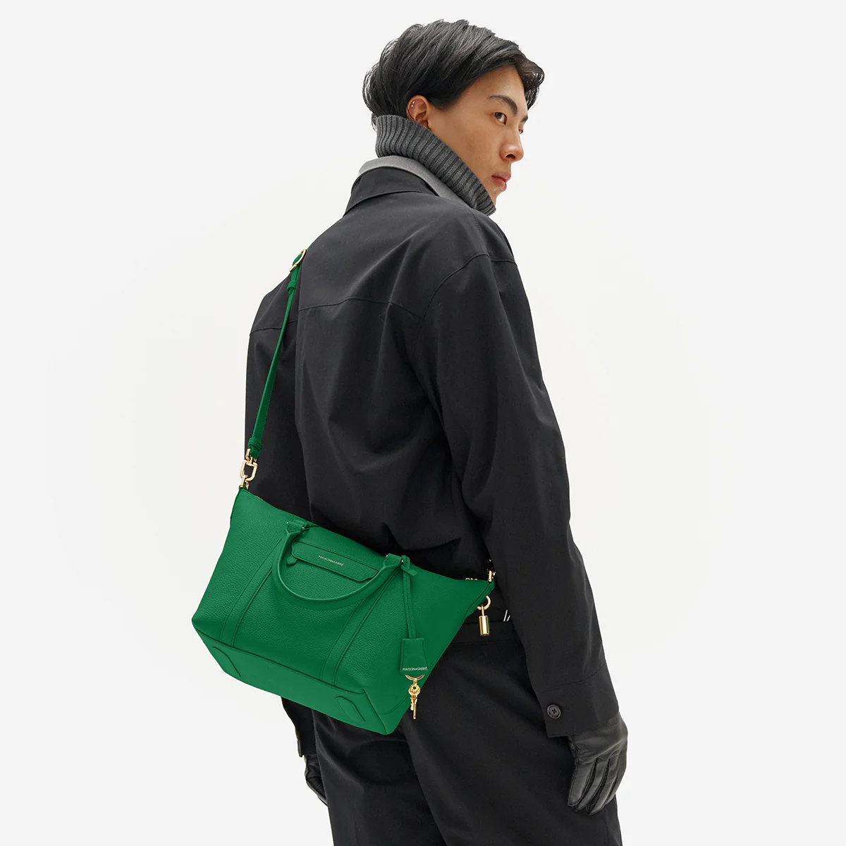 The Small Weekender - Emerald Green - Image 3