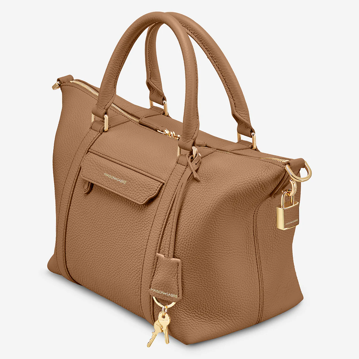 The Small Weekender - Sandstone Brown - Image 4