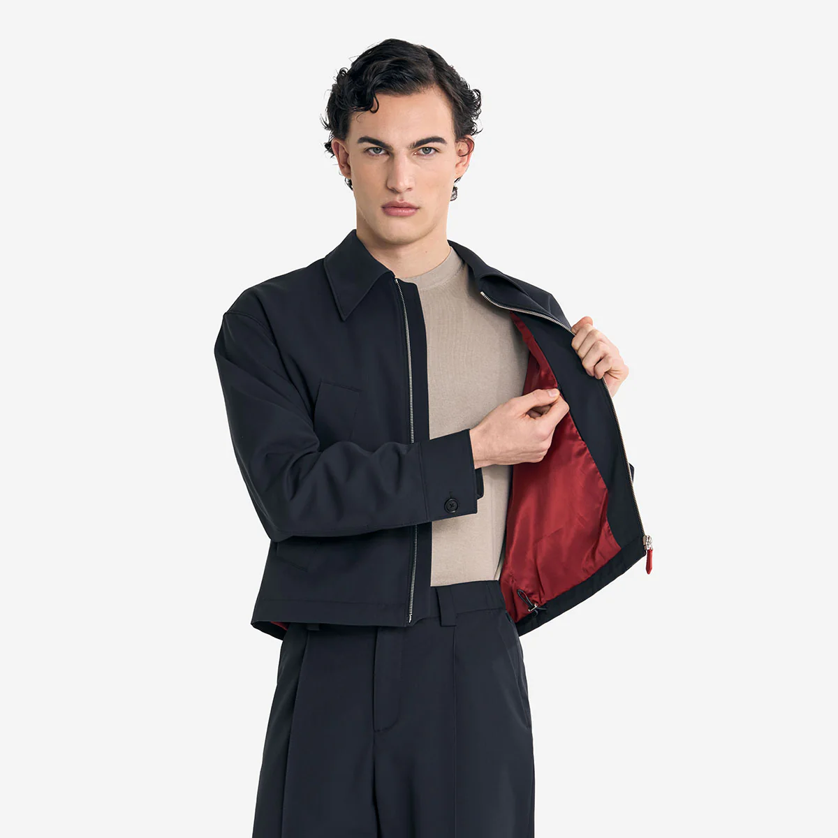 The Travel Uniform Jacket - Charcoal - Image 13