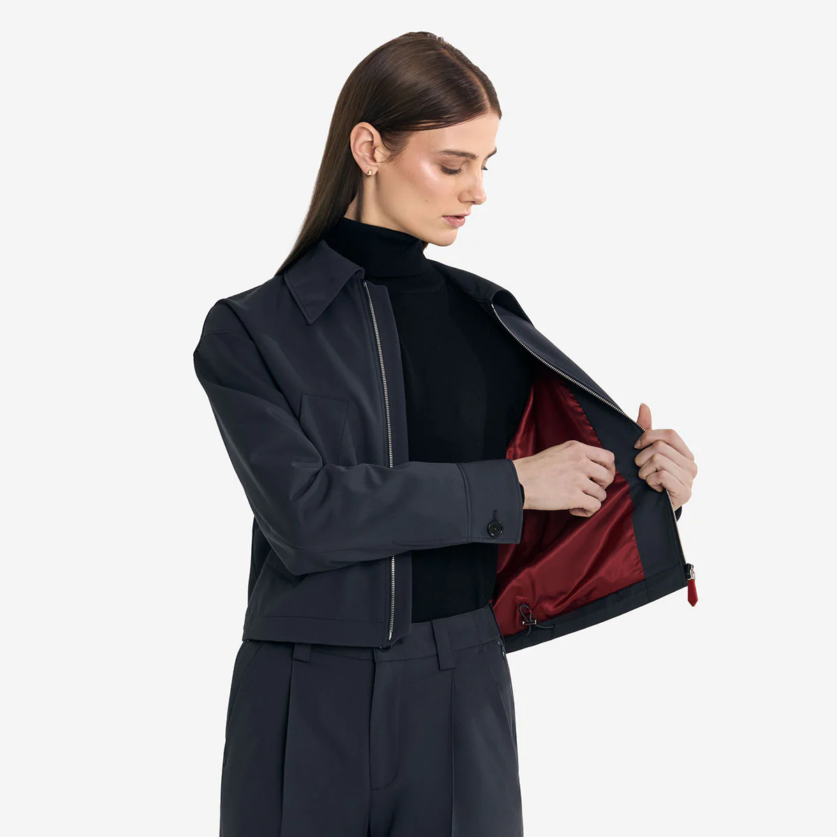 The Travel Uniform Jacket - Charcoal - Image 6