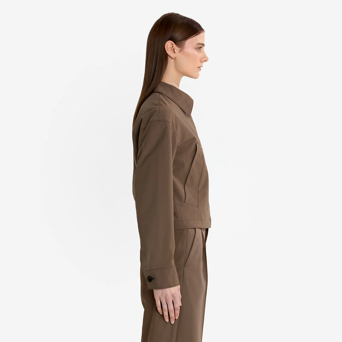 The Travel Uniform Jacket - Mocha - Image 4