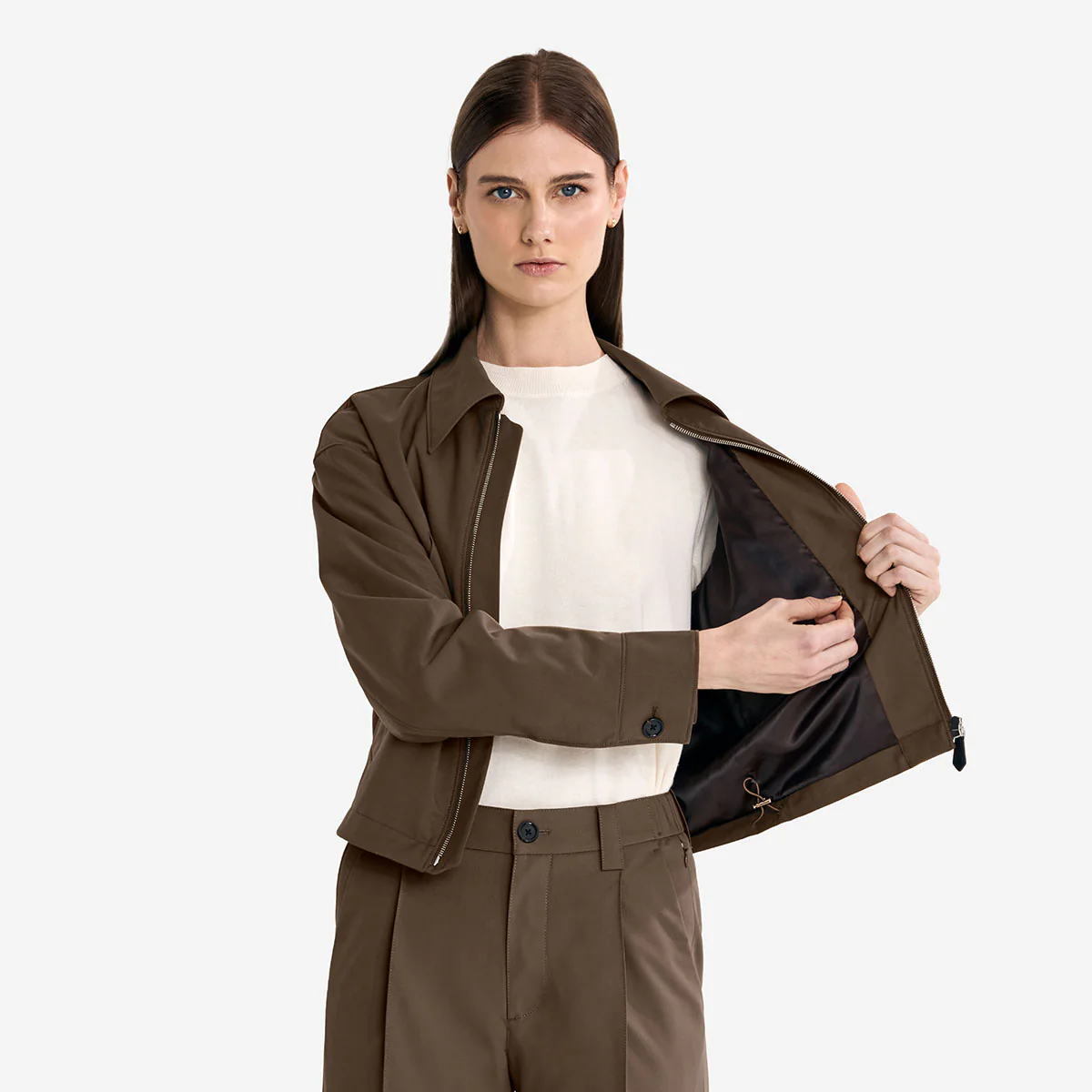 The Travel Uniform Jacket - Mocha - Image 6