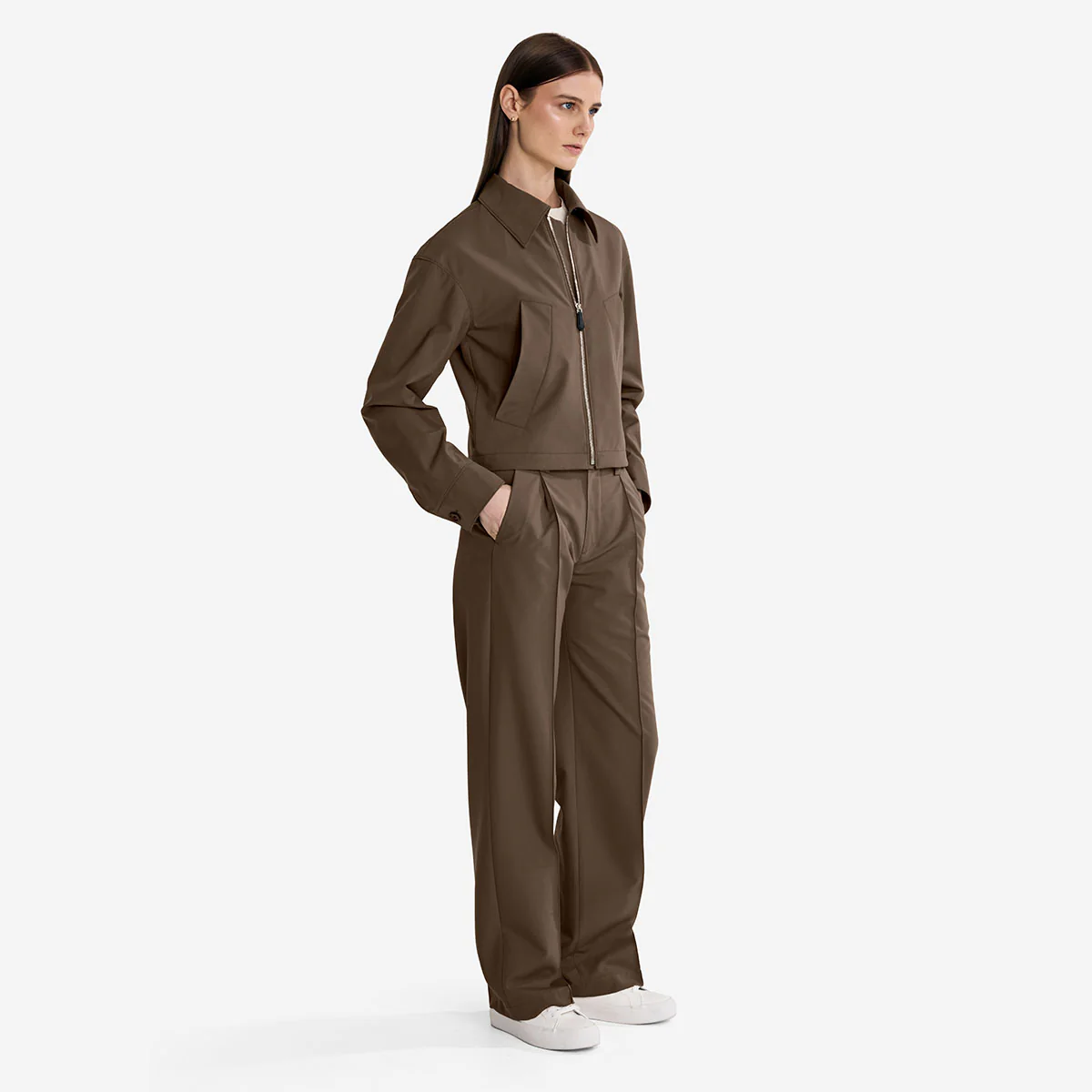 The Travel Uniform Jacket - Mocha - Image 7