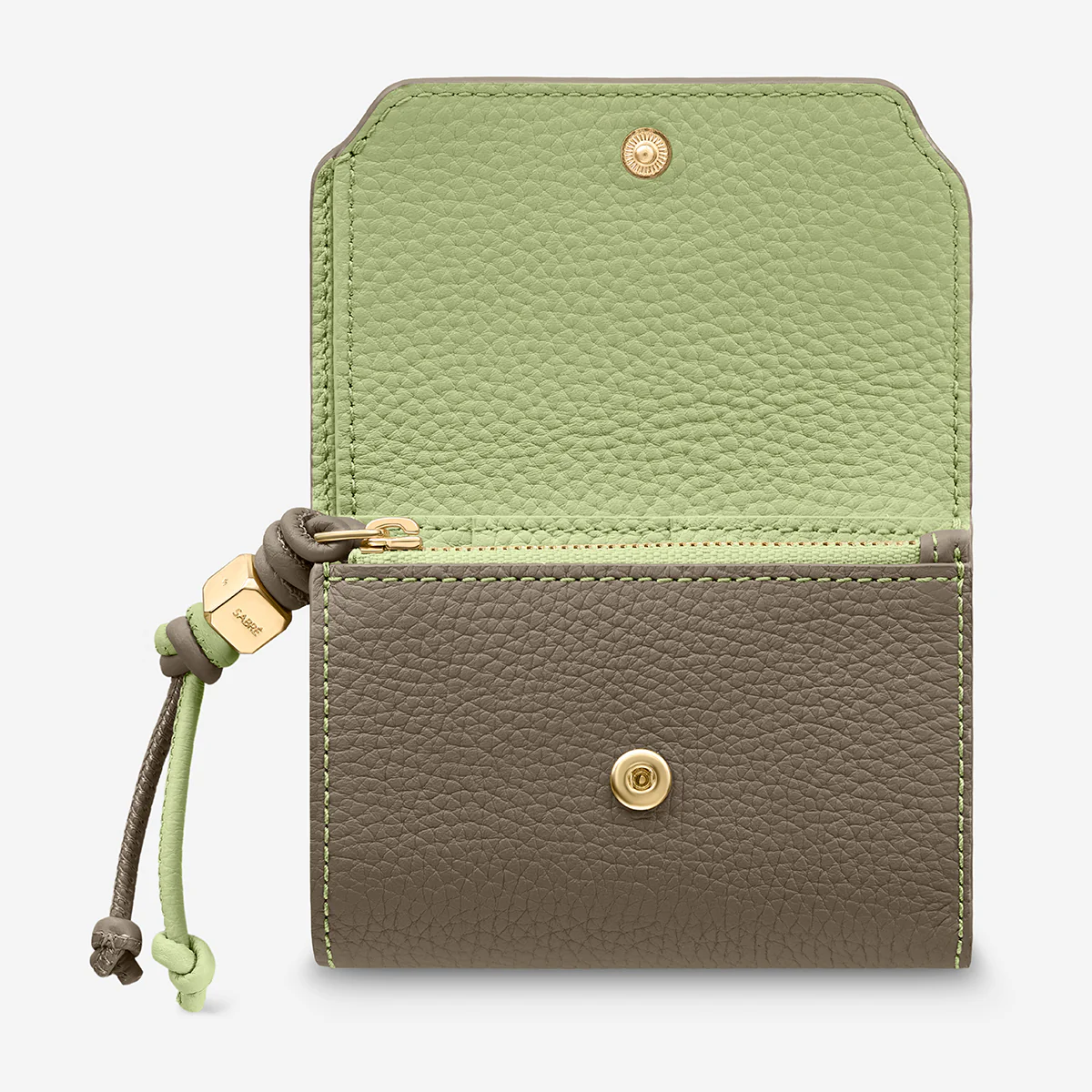 The Trifold Wallet - Cashmere Matcha - Image 3